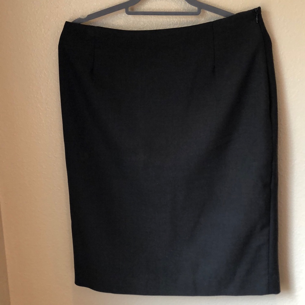 Zara Skirt, Size XL, Brown Woven Pencil Skirt